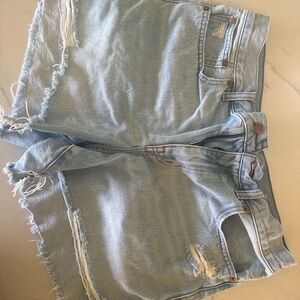 Madewell Light Blue Denim Shorts